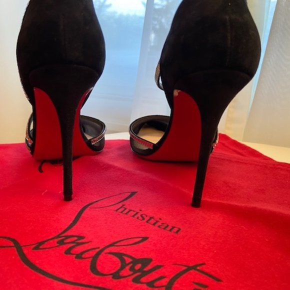 Christian Louboutin Chiara Diams BLK Pumps - Picture 6 of 10